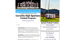 Desktop Screenshot of corvallishighfootball.com